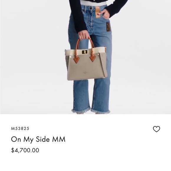 Louis Vuitton ON MY SIDE MM - Picture 4 of 17